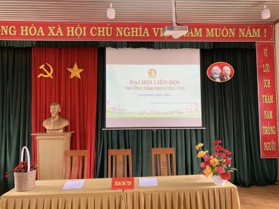 Đại hội Liên đội trường TH&THCS Cill Cus năm học 2025 - 2026