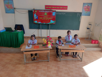 Đại hội Chi đội trường TH&THCS Cill Cus năm học 2025 - 2026