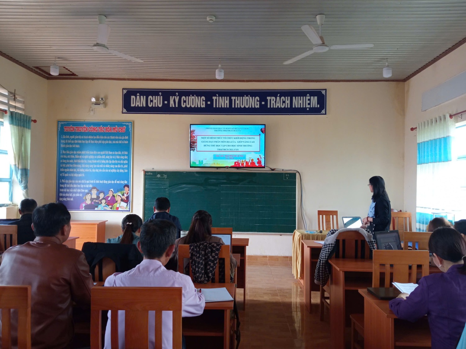 Hội thi Giáo viên dạy giỏi cấp trường năm học 2024 - 2025