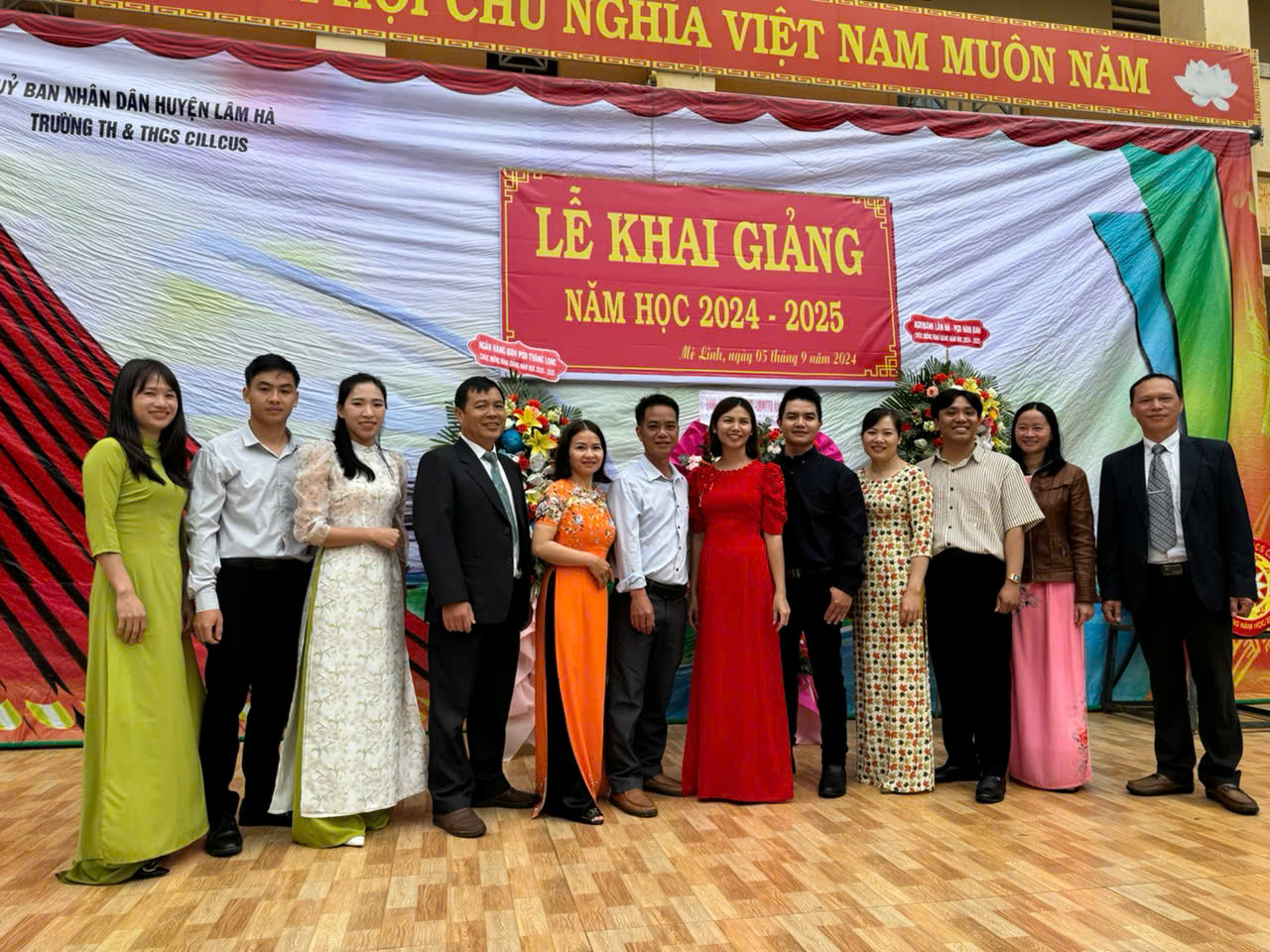 ẢNH KHAI GIẢNG NĂM HỌC 2024 - 2025