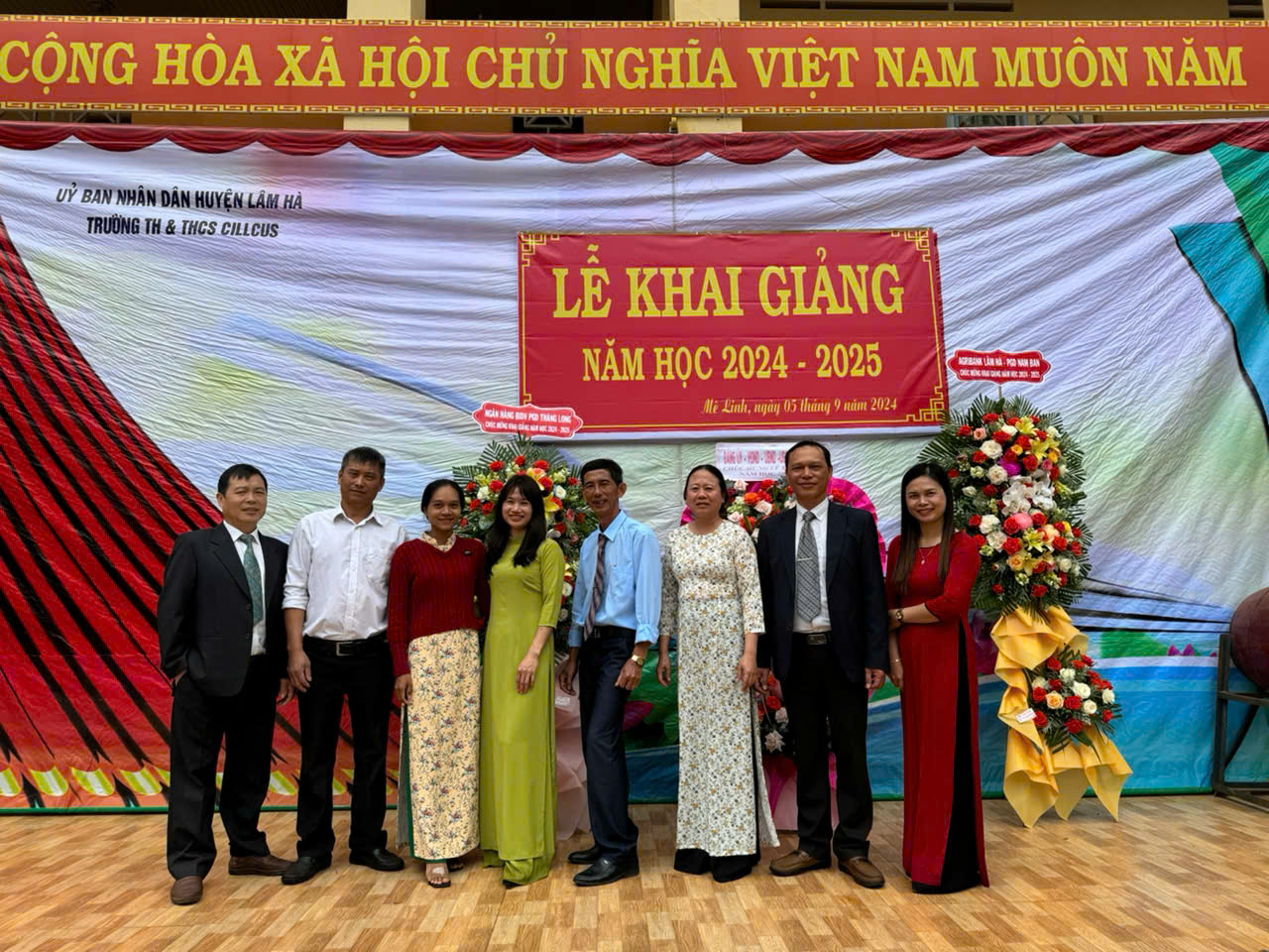 ẢNH KHAI GIẢNG NĂM HỌC 2024 - 2025