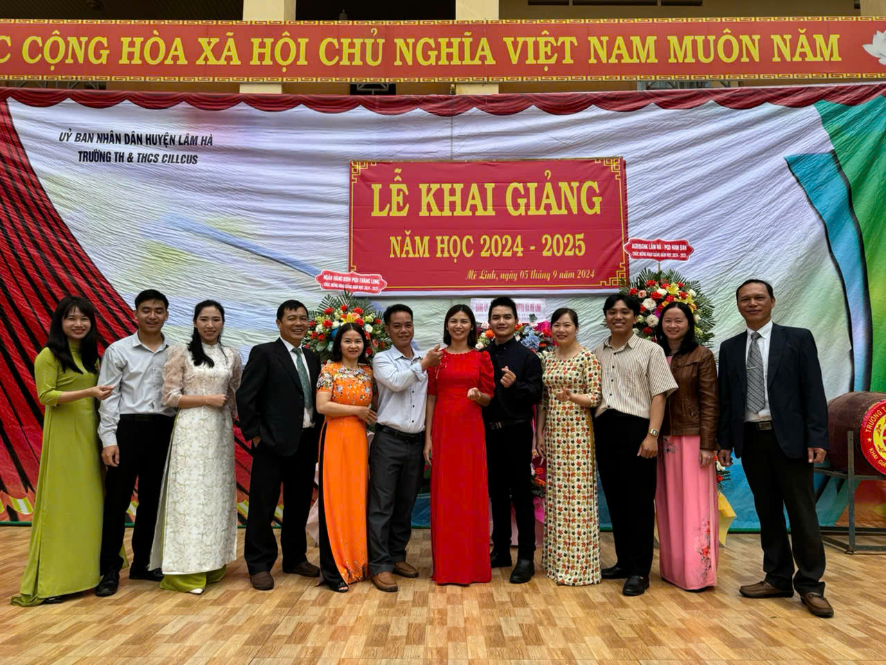 ẢNH KHAI GIẢNG NĂM HỌC 2024 - 2025
