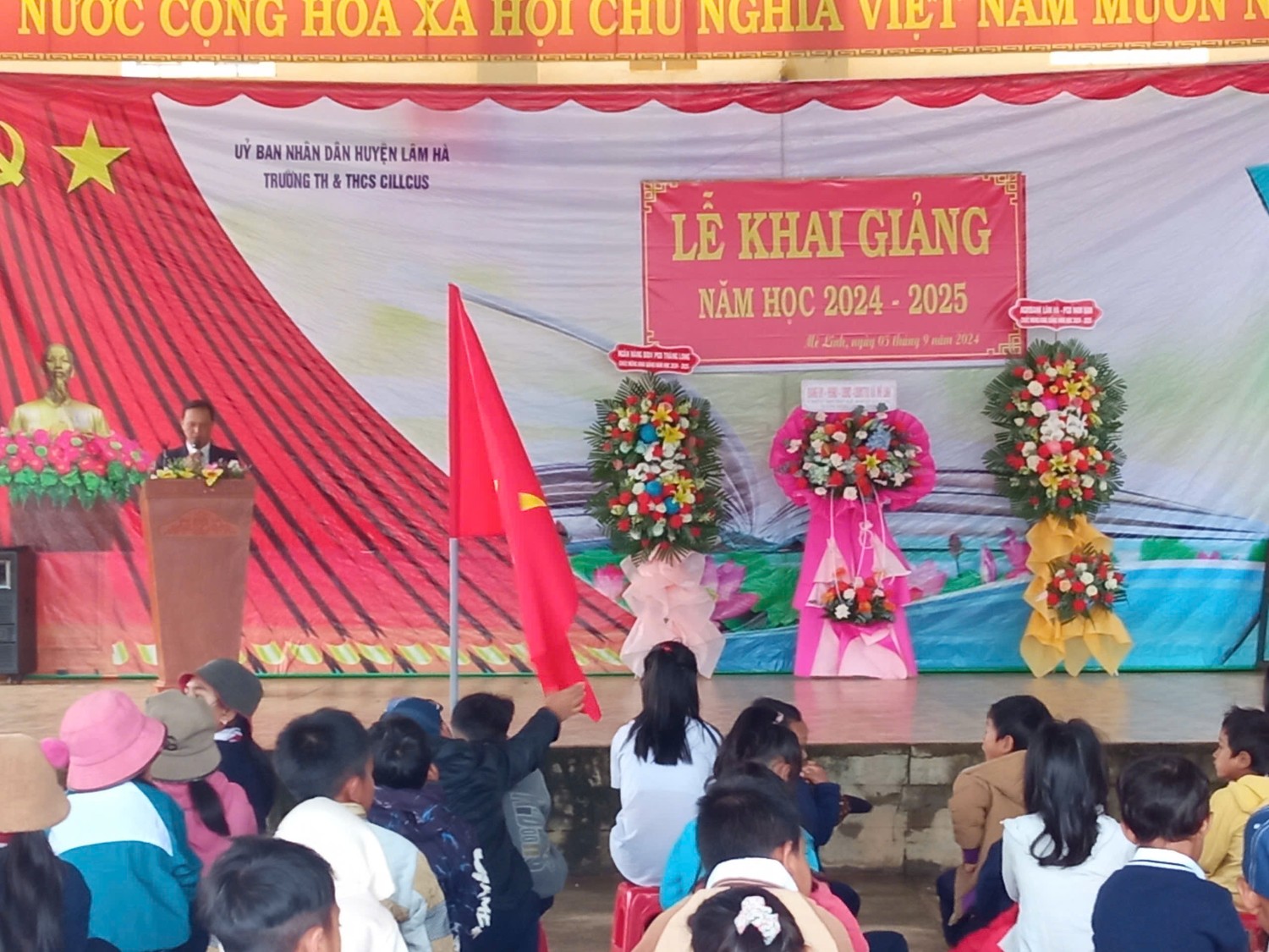 ẢNH KHAI GIẢNG NĂM HỌC 2024 - 2025