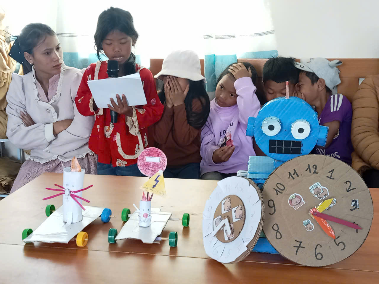 HÌNH ẢNH NGÀY HỘI STEM CẤP TRƯỜNG LẦN THỨ I NĂM HỌC 2024 - 2025